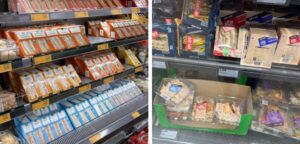 Clear and cluttered retail fixtures side by side, showing why category clarity matters in 2026.