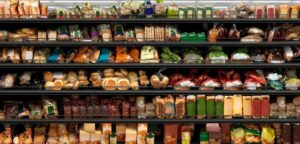 Retail shelf showing colourful limited editions beside consistent core products.